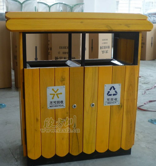 鋼木垃圾桶防腐木和普通木條有哪些區(qū)別？