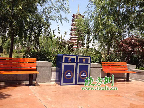 戶外分類(lèi)彩繪垃圾桶什么品牌好?欣方圳為您推薦